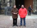Hendrik and Miguel during their mini tour of Hannover